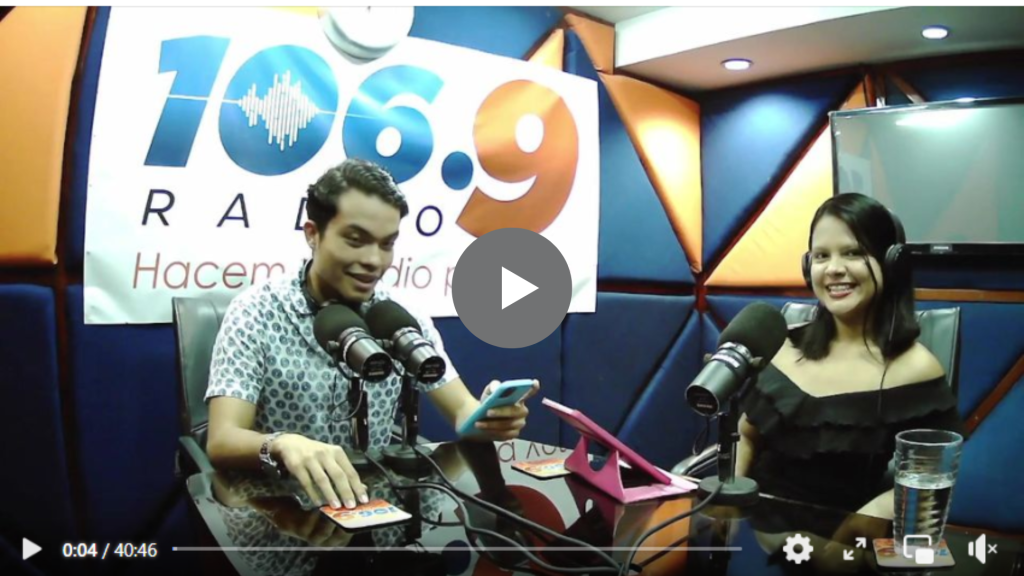 Opportunities El Salvador fue invitada al programa radial Saturday Night de 106.9 fm radio